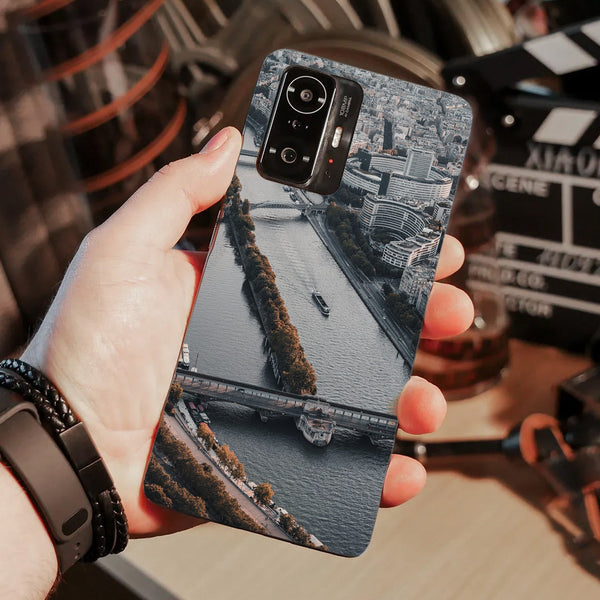 Husă din silicon Poco M3 Pro 5G cu Seine river
