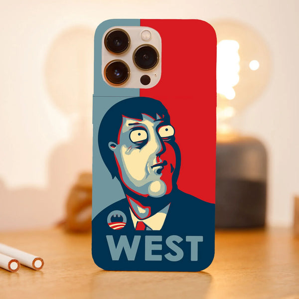 Husa compatibila cu Apple iPhone 15 Pro Max model Vote for mayor West, Silicon, TPU, Viceversa - Viceversa