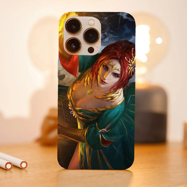 Husa telefon compatibila cu Apple iPhone 15 Pro, Viceversa, model Triss Merigold The Witcher, Silicon, TPU - Viceversa