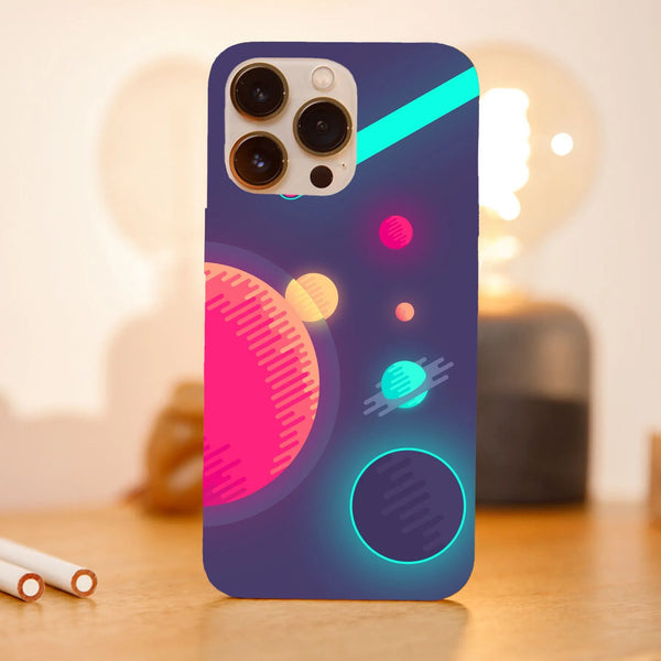 Husa compatibila cu Apple iPhone 15 Pro Max model Neon Meteor Shower, Silicon, TPU, Viceversa - Viceversa