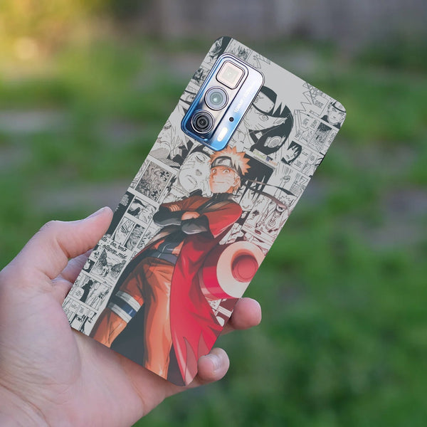 Husă din silicon Motorola G100 cu Naruto shippuden manga