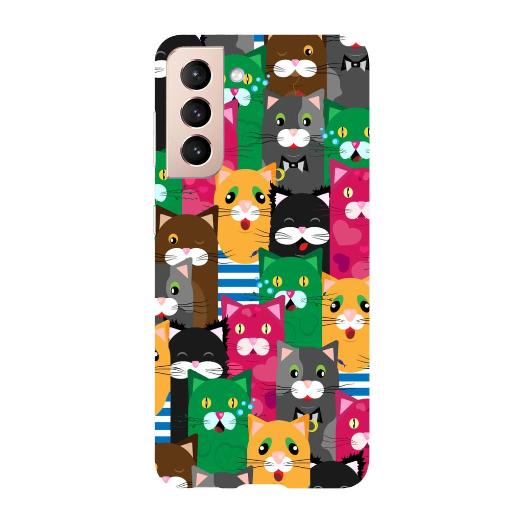 Husa compatibila cu Samsung Galaxy S22 Ultra model Cat world, Silicon, TPU, Viceversa - Viceversa