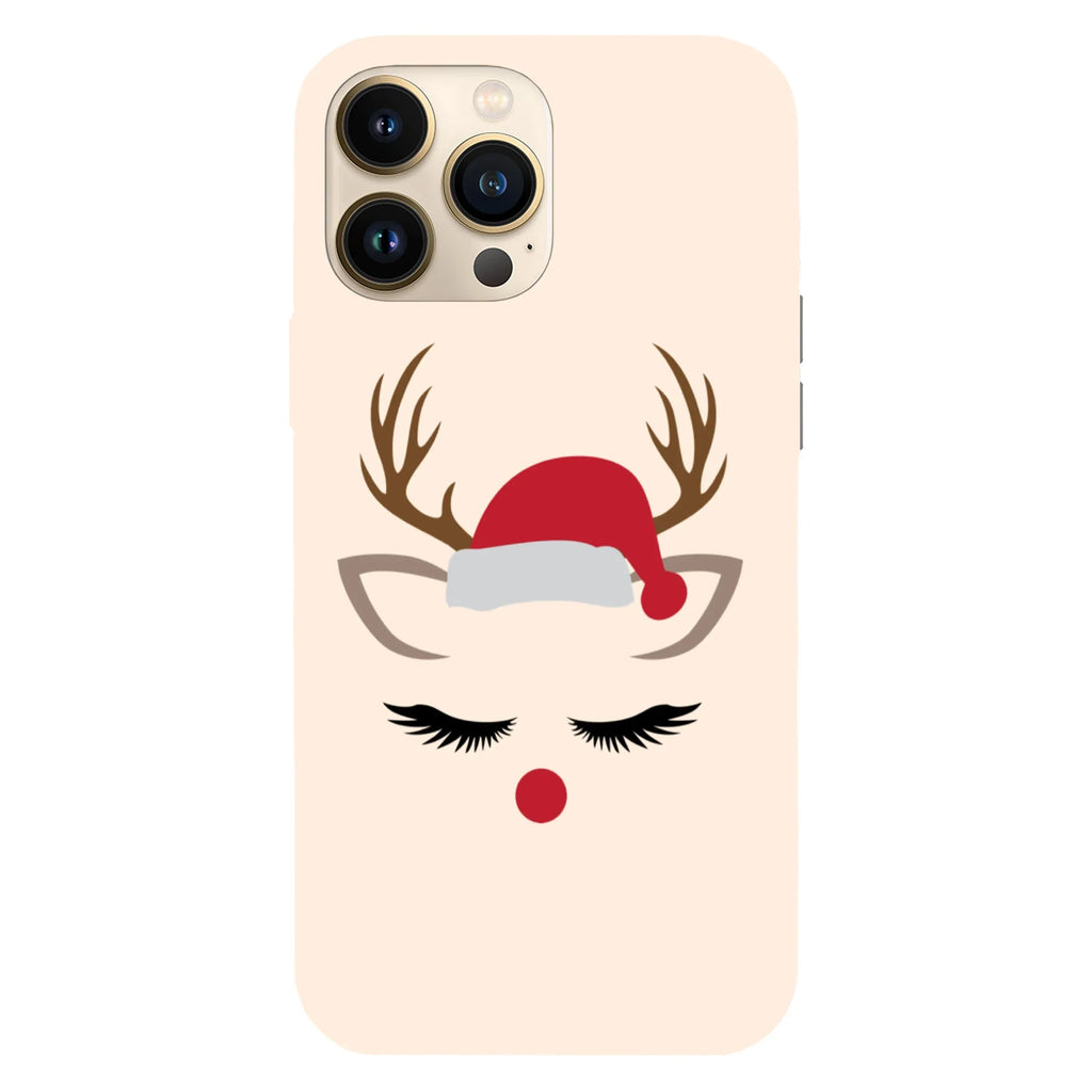 Husa Craciun compatibila cu Apple iPhone 15 Pro model Rudolf's Sweetheart, Silicon, TPU, Viceversa - Viceversa