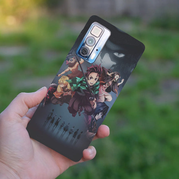 Husă din silicon Motorola G50 cu O g50 demon slayer ready for battle