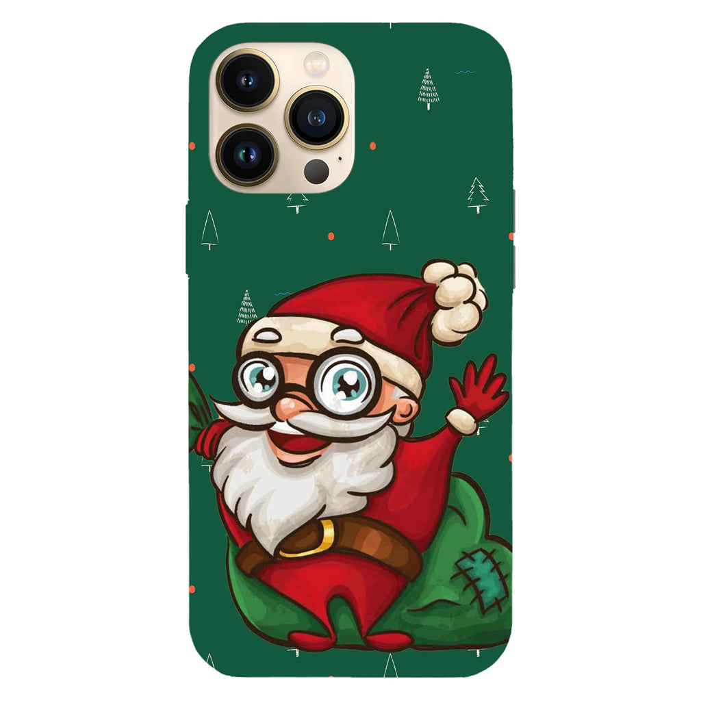 Husa Craciun compatibila cu Apple iPhone 15 Pro Max model Sweet Santa, Silicon, TPU, Viceversa - Viceversa
