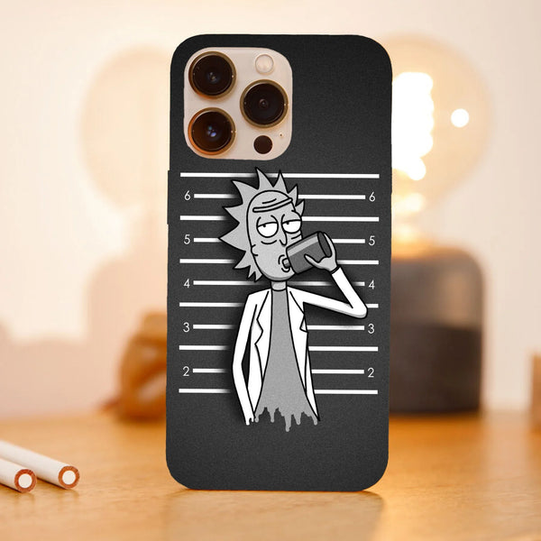 Husa compatibila cu Apple iPhone 15 Pro Max model Rick mugshot, Silicon, TPU, Viceversa - Viceversa