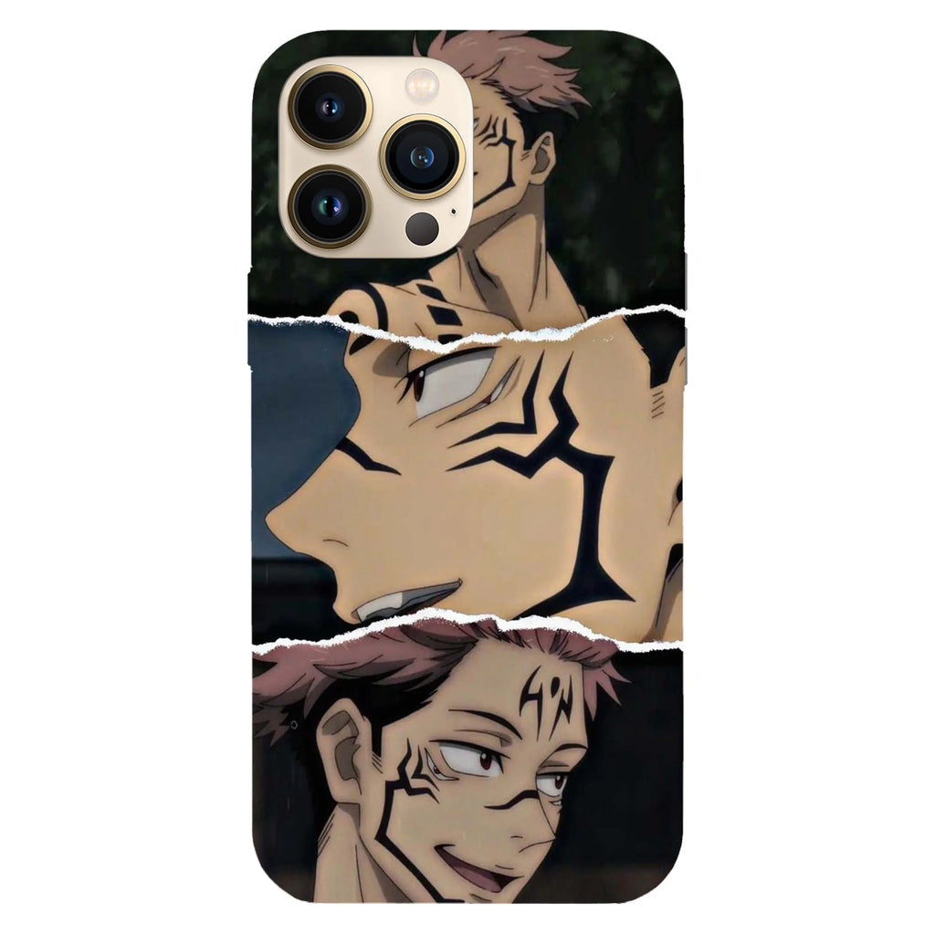 Husa compatibila cu Apple iPhone 15 Plus model Ryomen Sukuna Jujutsu Kaisen, Silicon, TPU, Viceversa - Viceversa