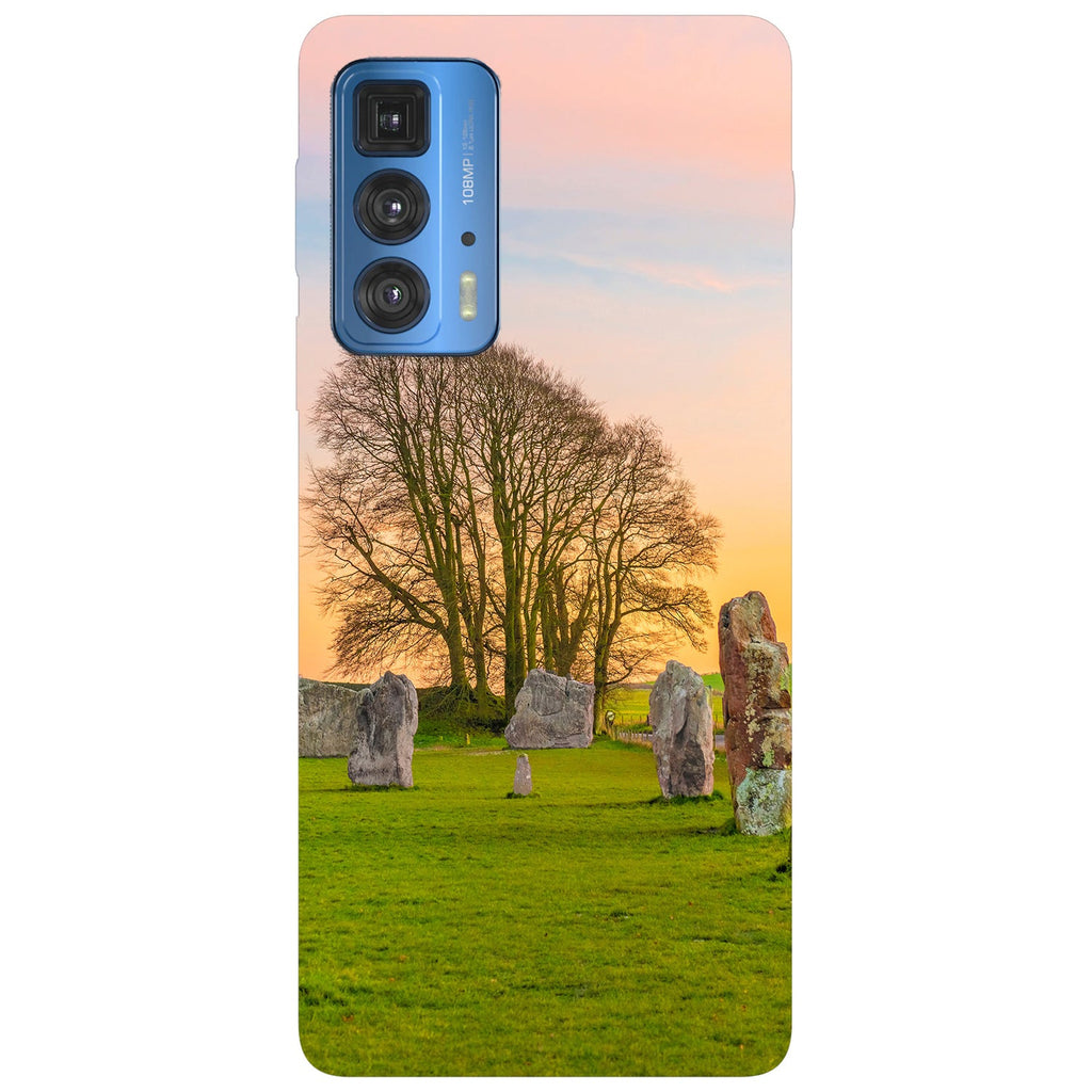 Husă din silicon Motorola G71 5G cu 71 5g stonehenge