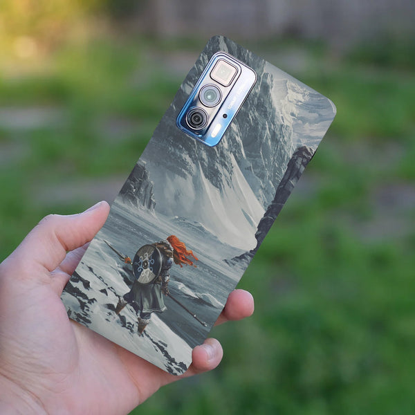 Husă din silicon Motorola G51 cu Warrior