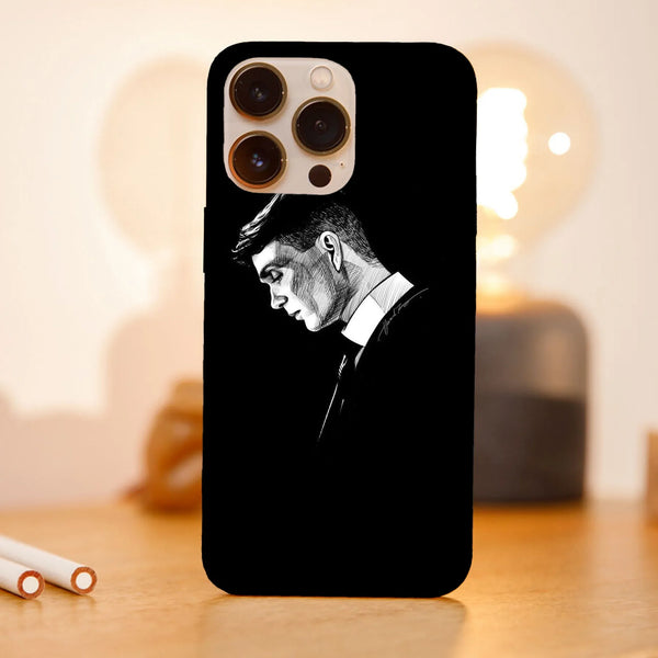 Husa compatibila cu Apple iPhone 15 Pro Max model Thomas Shelby, Silicon, TPU, Viceversa - Viceversa