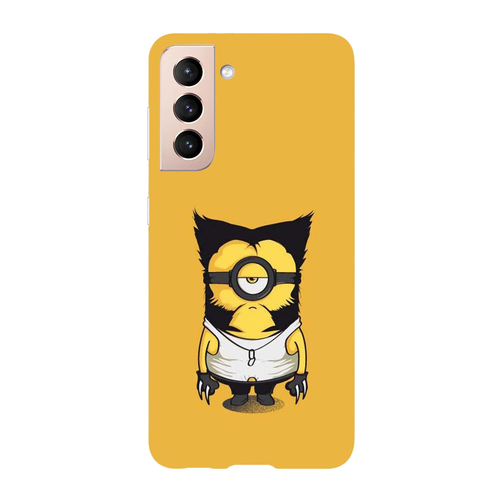 Husa compatibila cu Samsung Galaxy S22 Ultra model Wolverine Minion Edition, Silicon, TPU, Viceversa - Viceversa