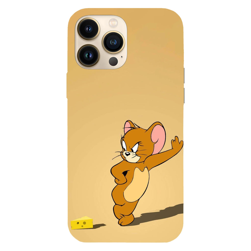 Husa compatibila cu Apple iPhone 15 Pro Max model Low on cheese Jerry, Silicon, TPU, Viceversa - Viceversa