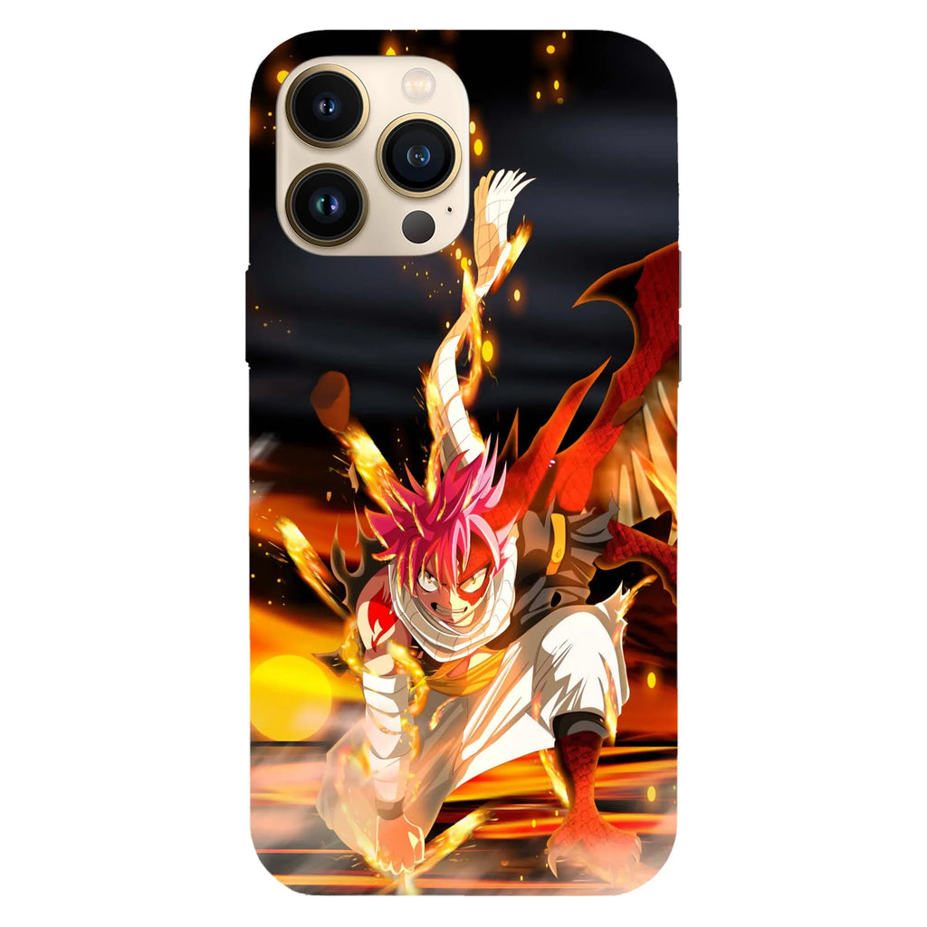 Husa compatibila cu Apple iPhone 15 Pro Max model Natsu Dragneel Fairy tail, Silicon, TPU, Viceversa - Viceversa