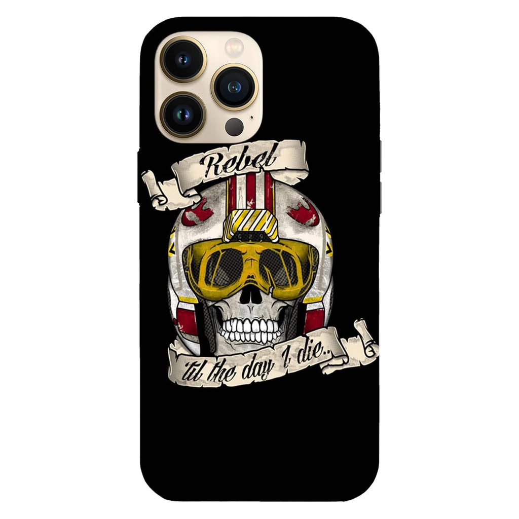 Husa compatibila cu Apple iPhone 15 Pro Max model Rebel till the day I die, Silicon, TPU, Viceversa - Viceversa