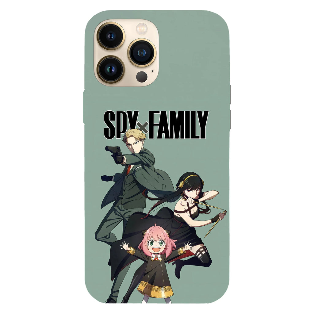 Husa compatibila cu Apple iPhone 15 Plus model Spy x Family, Silicon, TPU, Viceversa - Viceversa