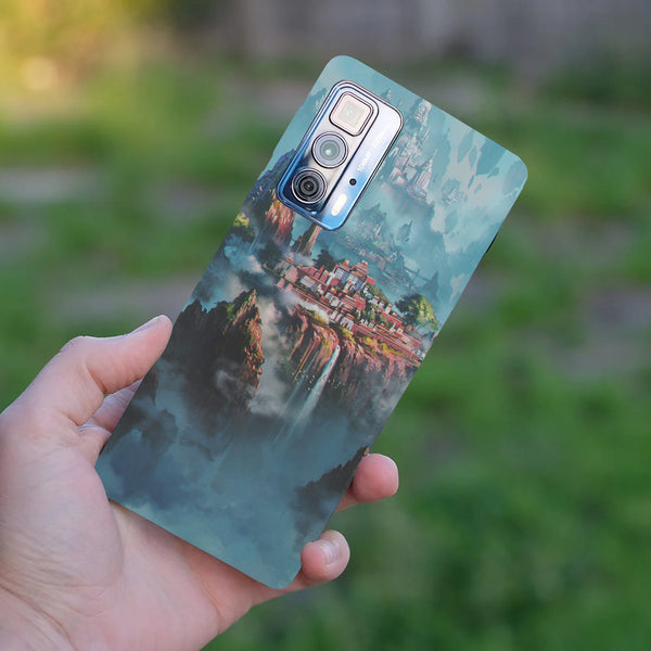Husă din silicon Motorola G22 cu O g22 city of dreams