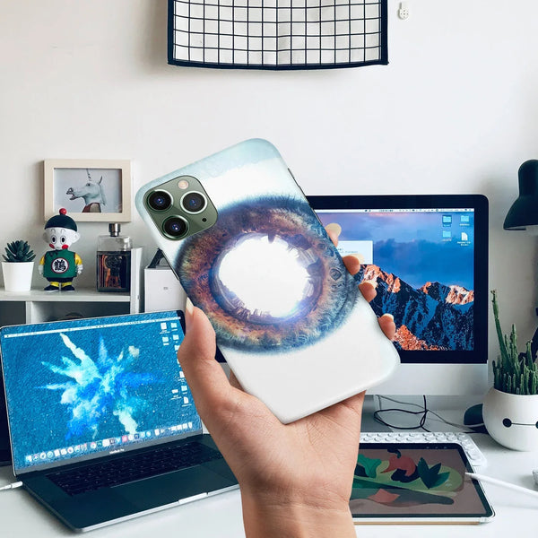 Husa compatibila cu Apple iPhone 15 model The Eye of Westworld, Silicon, TPU, Viceversa - Viceversa
