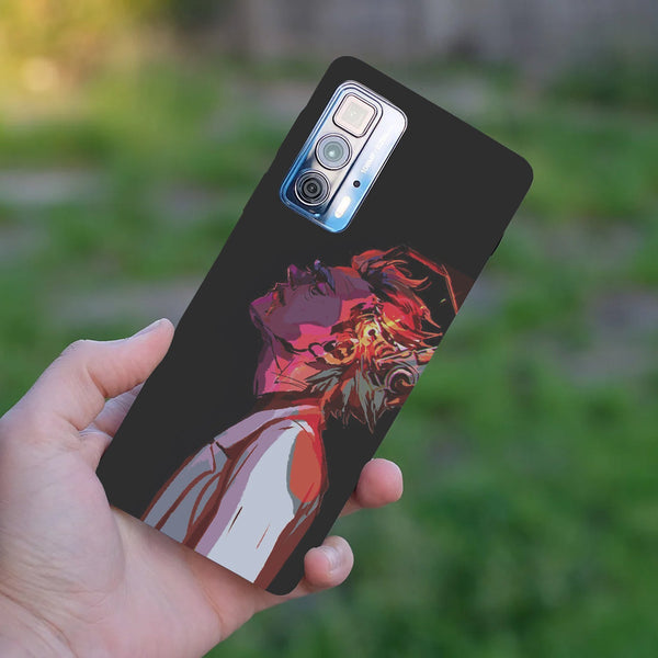 Husă din silicon Motorola G100 cu G100 live action rick