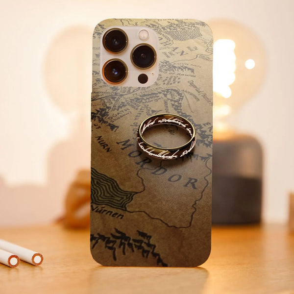 Husa telefon compatibila cu Apple iPhone 15, Viceversa, model The One Ring The Lord of the rings, Silicon, TPU - Viceversa
