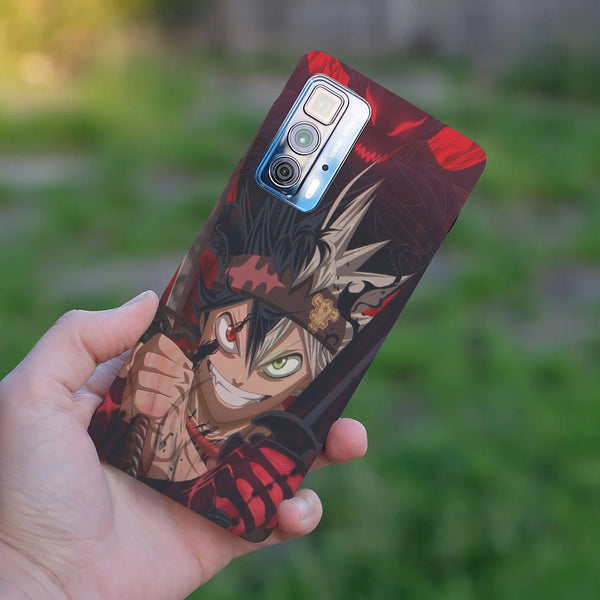 Husă din silicon Motorola G100 cu Asta and liebe black clover