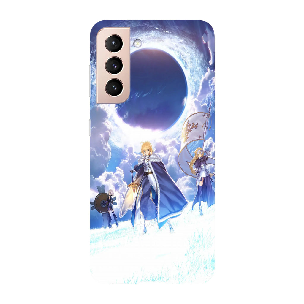 Husa compatibila cu Samsung Galaxy S22 Ultra model Fate Grand Order Anime, Silicon, TPU, Viceversa - Viceversa