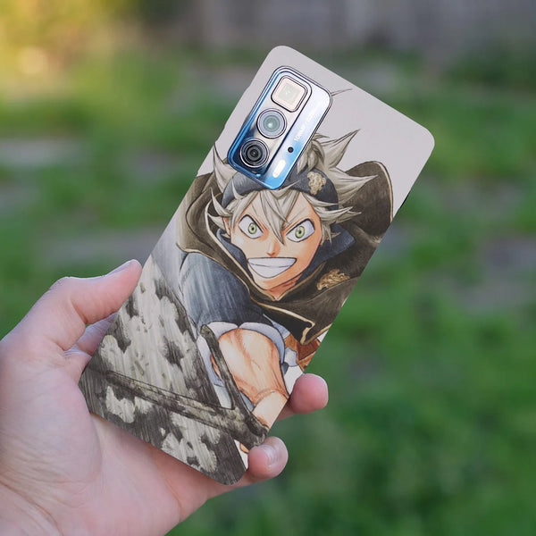 Husă din silicon Motorola Edge 20 Pro cu Astra black clover