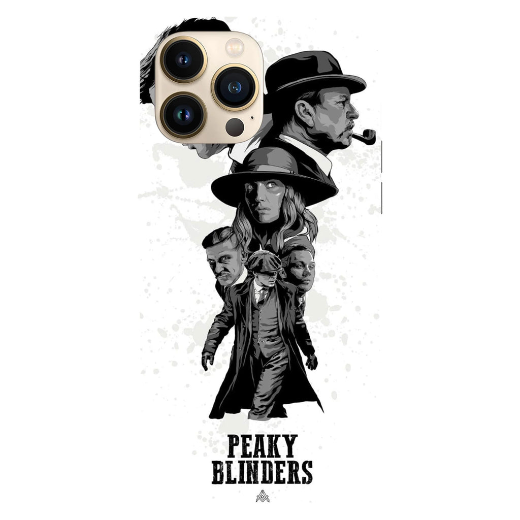 Husa telefon compatibila cu Apple iPhone 15, Viceversa, model Peaky blinders, Silicon, TPU - Viceversa