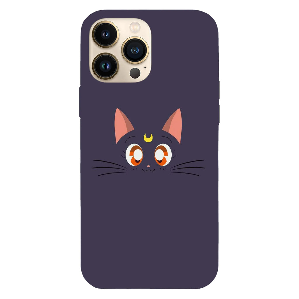 Husa compatibila cu Apple iPhone 15 Pro Max model Sailor Moon Luna, Silicon, TPU, Viceversa - Viceversa