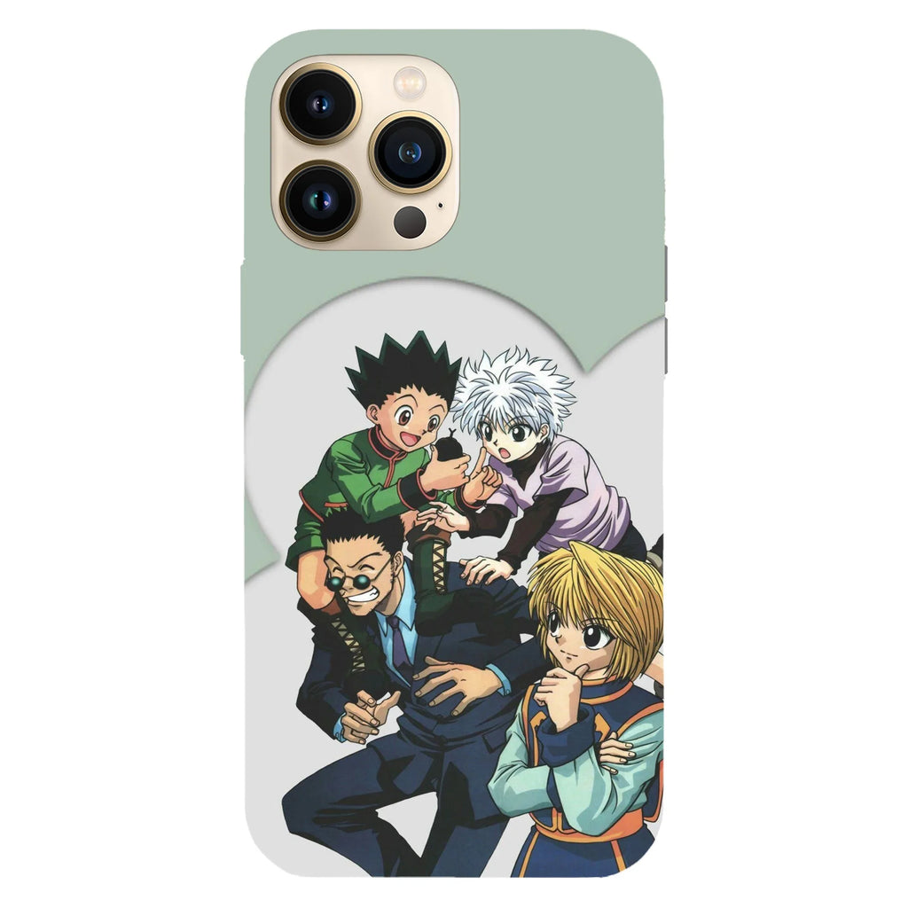 Husa telefon compatibila cu Apple iPhone 15 Pro, Viceversa, model Team 1999 Hunter x Hunter, Silicon, TPU - Viceversa