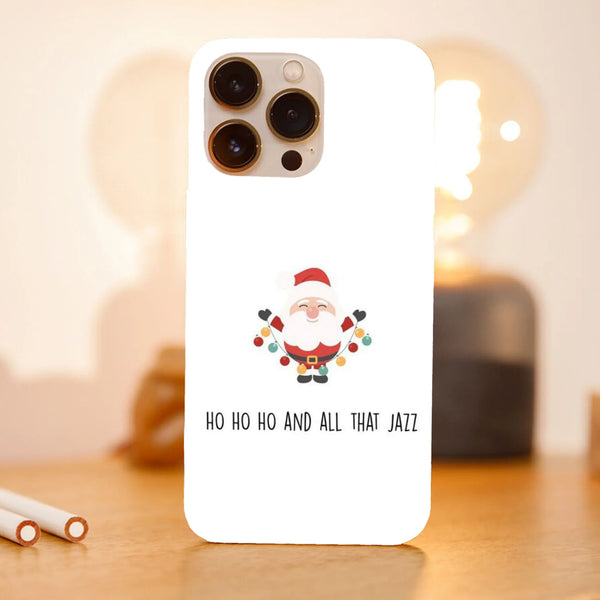 Husa Craciun compatibila cu Apple iPhone 15 Pro Max model Ho Ho HO and all that jazz, Silicon, TPU, Viceversa - Viceversa