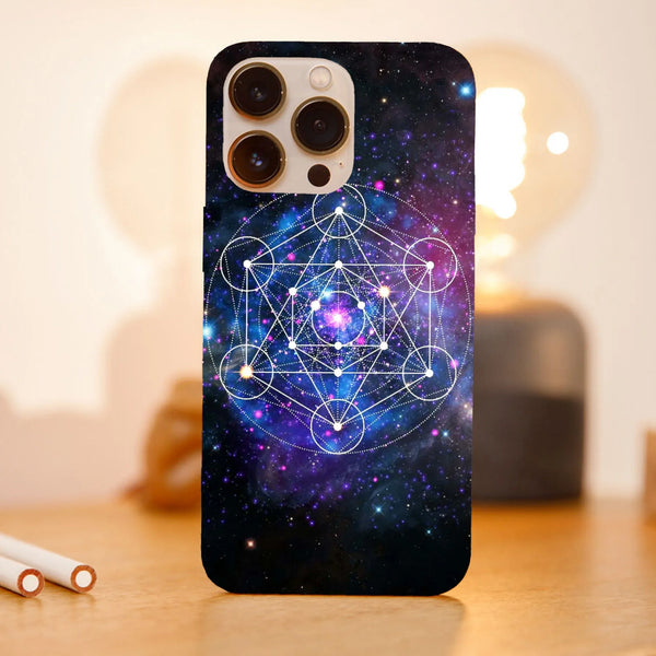 Husa compatibila cu Apple iPhone 15 Pro model Sacred geometry, Silicon, TPU, Viceversa - Viceversa
