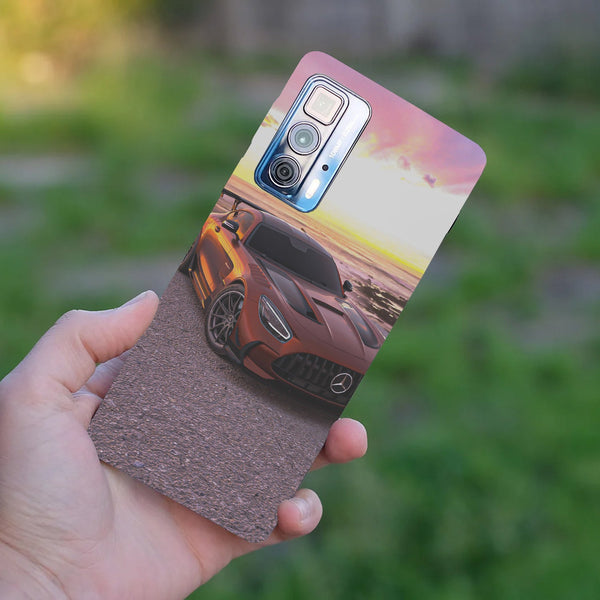 Husă din silicon Motorola Edge 20 Lite cu Mercedes