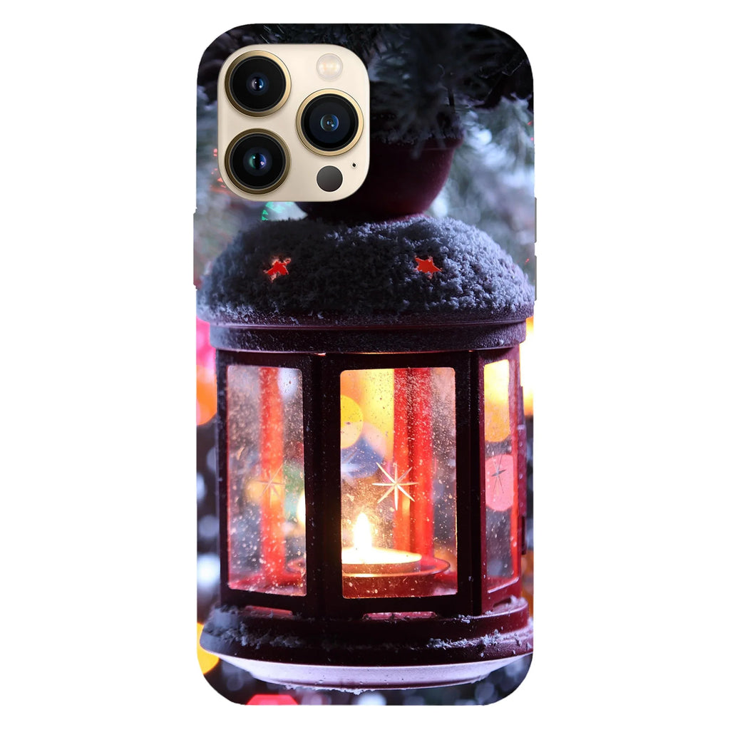 Husa Craciun compatibila cu Apple iPhone 15 Pro model Christmas Lamp, Silicon, TPU, Viceversa - Viceversa