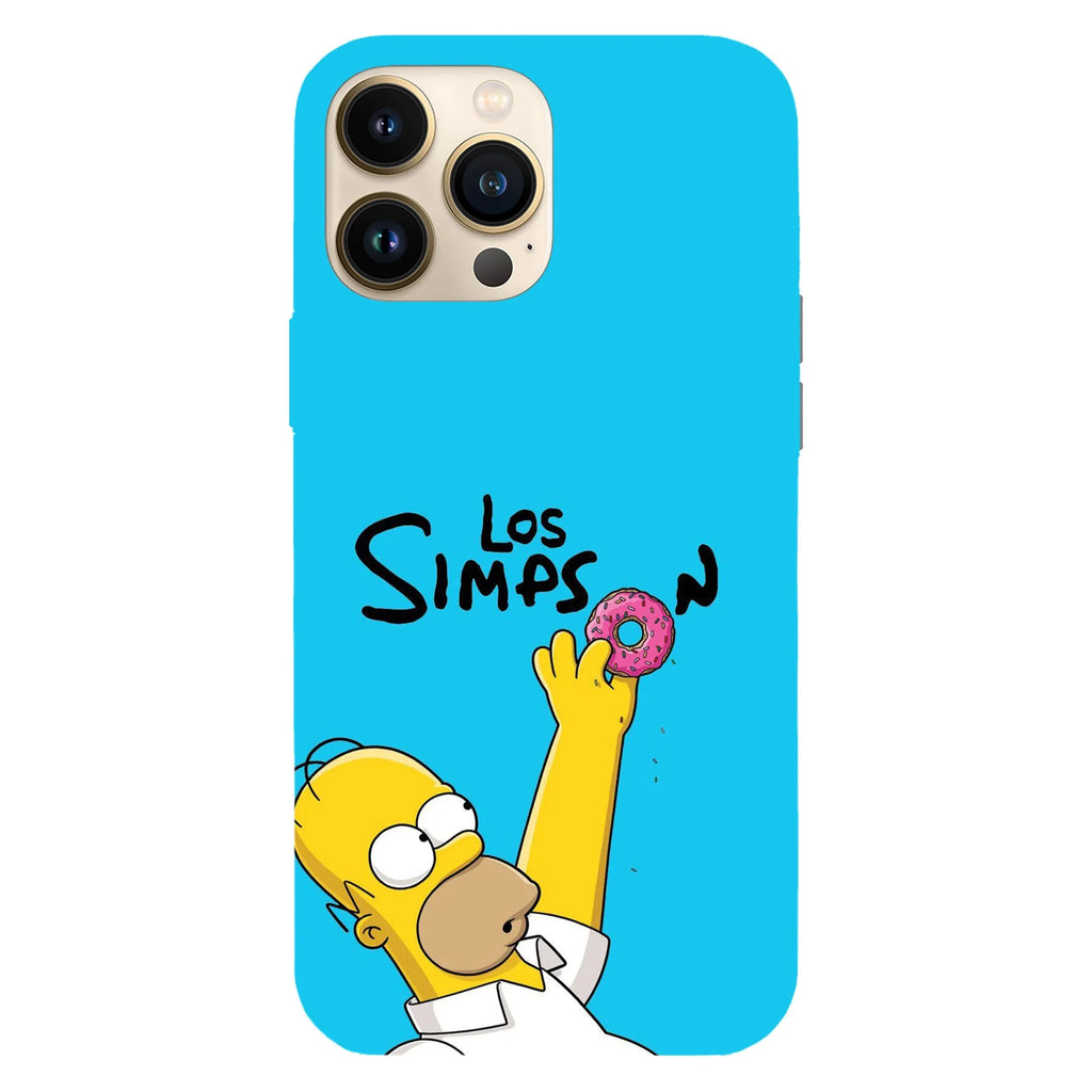 Husa compatibila cu Apple iPhone 15 Pro Max model I love Donuts!, Silicon, TPU, Viceversa - Viceversa