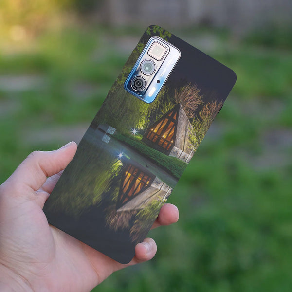 Husă din silicon Motorola G22 cu O g22 lake cottage