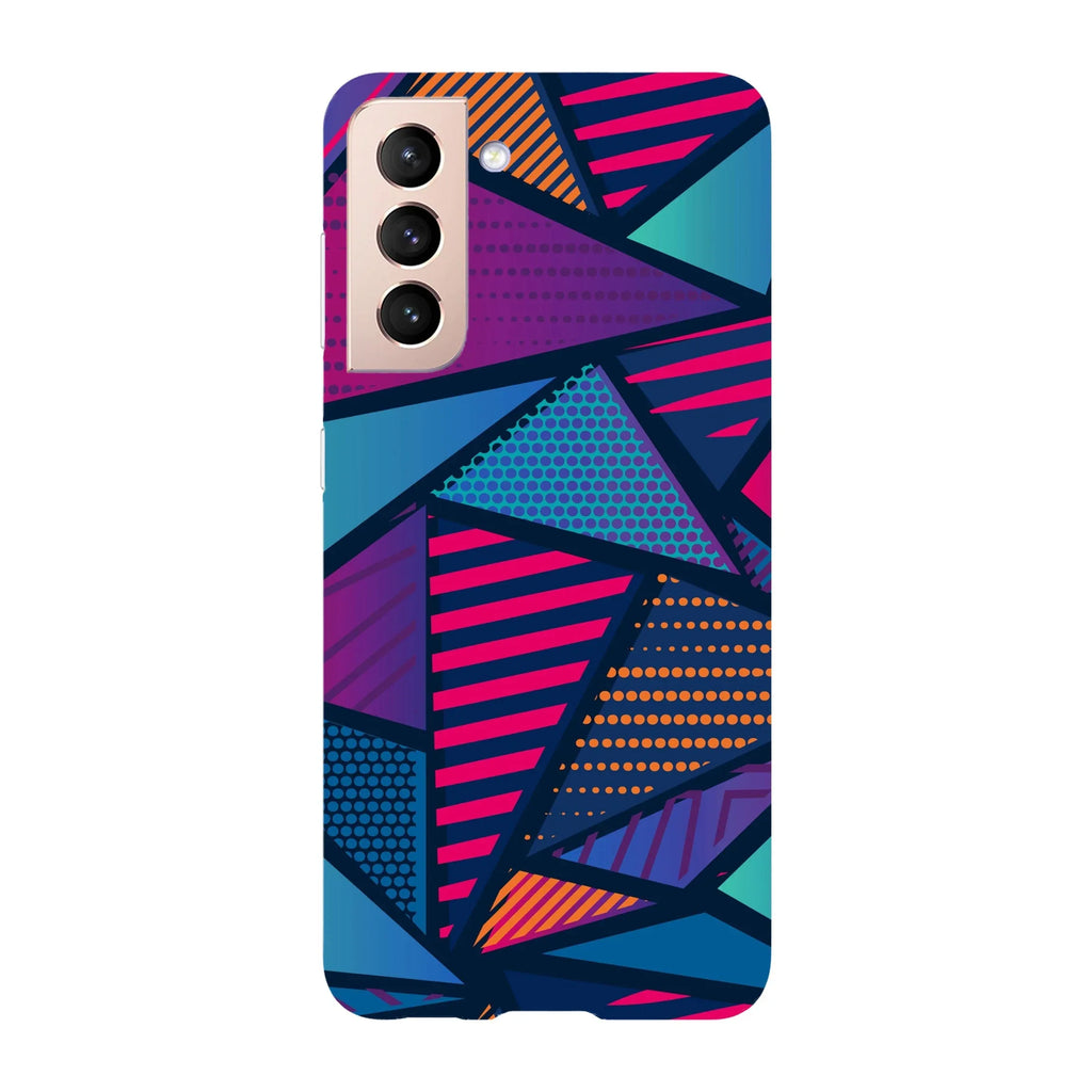 Husa compatibila cu Samsung Galaxy S22 Ultra model Artistic polygon fill, Silicon, TPU, Viceversa - Viceversa