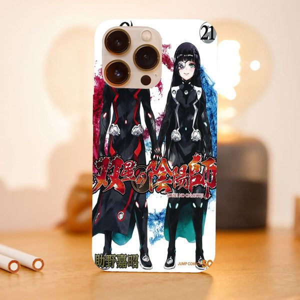 Husa telefon compatibila cu Apple iPhone 15 Plus, Viceversa, model Volume 21 Manga Twin Star Exorcists, Silicon, TPU - Viceversa