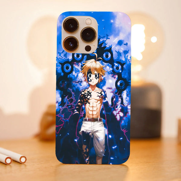Husa compatibila cu Apple iPhone 15 Pro Max model Meliodas 7 Deadly Sins, Silicon, TPU, Viceversa - Viceversa