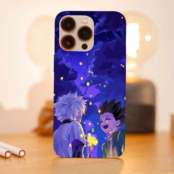 Husa telefon compatibila cu Apple iPhone 15 Pro, Viceversa, model Sea Fireflies Hunter x Hunter, Silicon, TPU - Viceversa