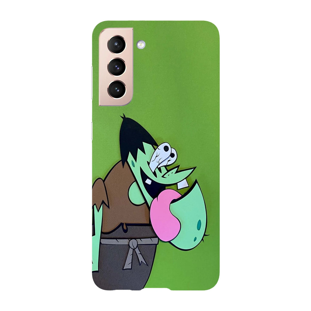 Husa compatibila cu Samsung Galaxy S22 Ultra model Grubber The Ganggreen Gang, Silicon, TPU, Viceversa - Viceversa