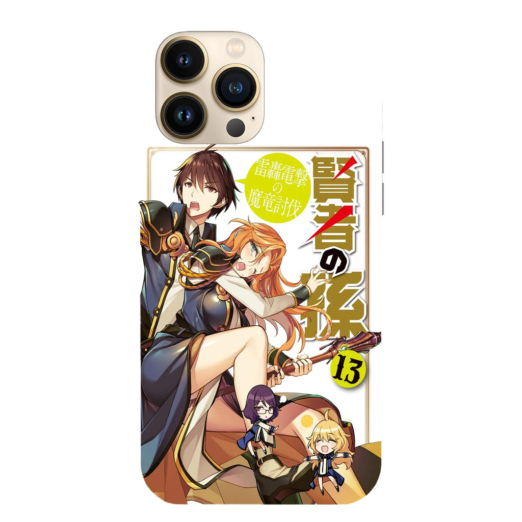 Husa telefon compatibila cu Apple iPhone 15 Pro, Viceversa, model Manga 13 Cover Wise Mans Grandchild, Silicon, TPU - Viceversa