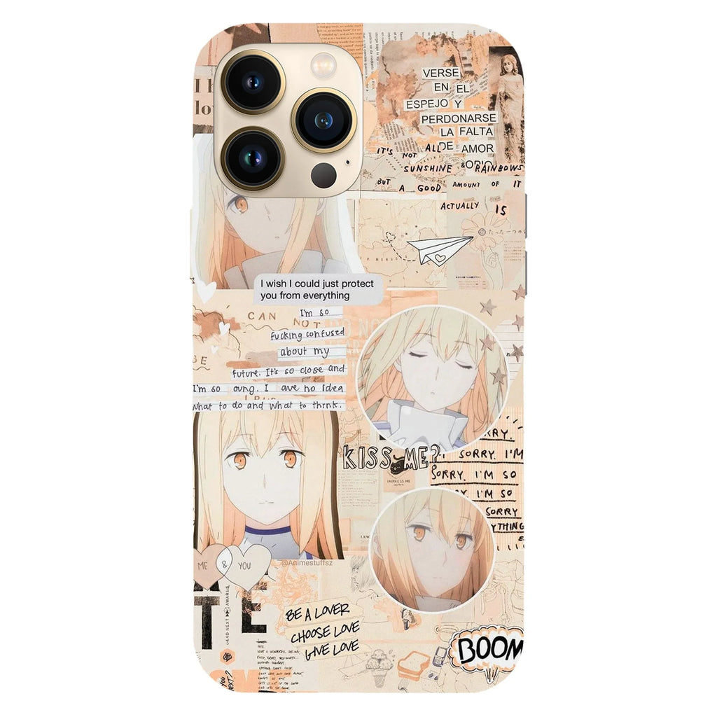 Husa telefon compatibila cu Apple iPhone 15 Pro, Viceversa, model Aiz Wallenstien Danmachi, Silicon, TPU - Viceversa