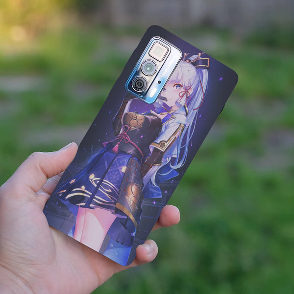 Husă din silicon Motorola G51 5G cu 51 5g kamisato ayaka genshin impact