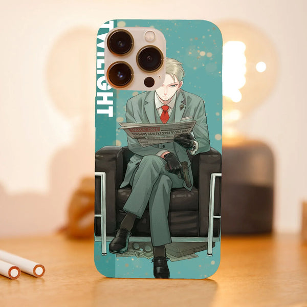 Husa compatibila cu Apple iPhone 15 Pro Max model Twilight Forger Spy x Family, Silicon, TPU, Viceversa - Viceversa
