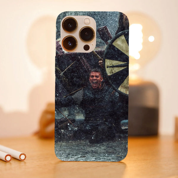 Husa telefon compatibila cu Apple iPhone 15 Pro Max, Viceversa, model Ivar The Boneless Vikings, Silicon, TPU - Viceversa