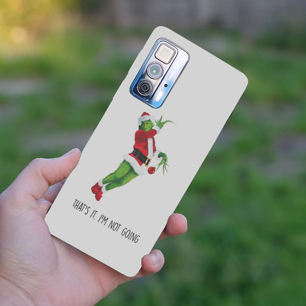 Husă din silicon Motorola G20 cu Grinch canceling christmas