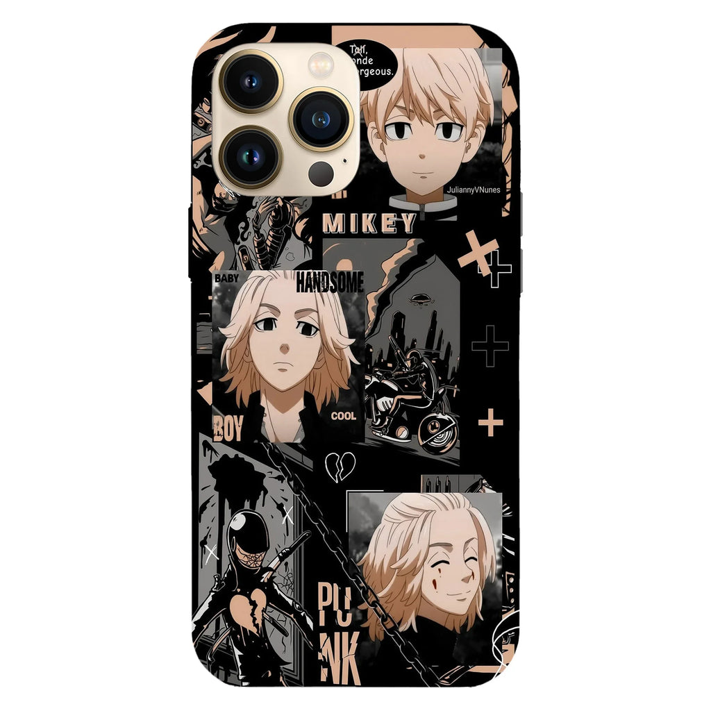 Husa telefon compatibila cu Apple iPhone 15 Pro, Viceversa, model Manjiro Tokyo Revengers, Silicon, TPU - Viceversa