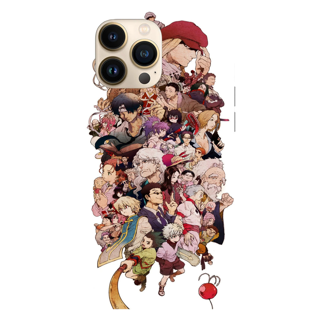 Husa telefon compatibila cu Apple iPhone 15 Pro, Viceversa, model All characters Hunter x Hunter, Silicon, TPU - Viceversa