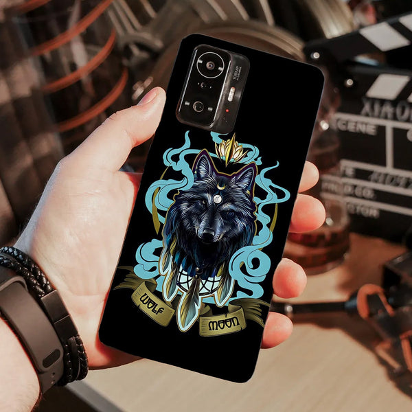Husă din silicon Poco M3 Pro 5G cu Moon wolf 1