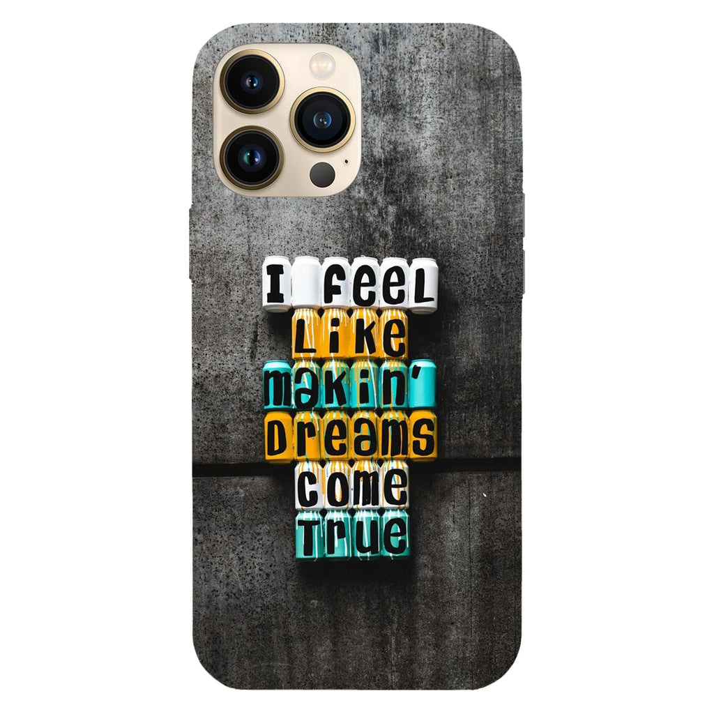 Husa compatibila cu Apple iPhone 15 Pro Max model Makin' dreams come true, Silicon, TPU, Viceversa - Viceversa